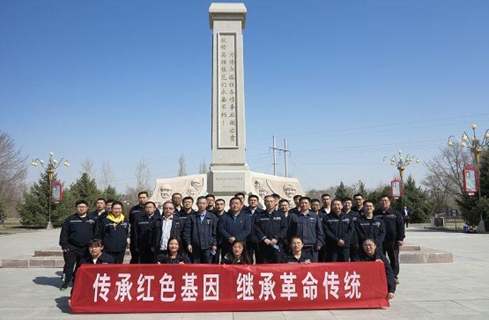 汲取紅色力量，傳承紅色精神（攝影：莫麗代）